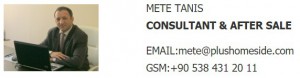 Mete Tanis business card